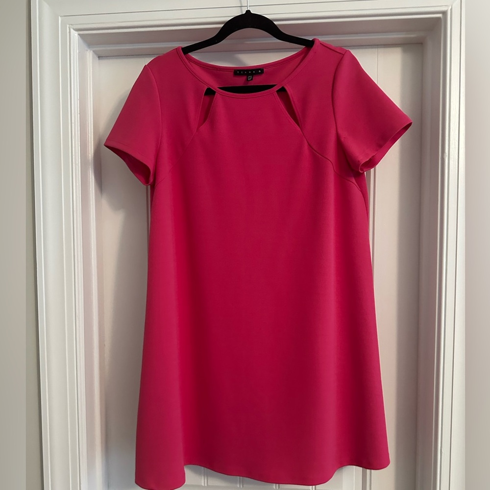 Hot Pink Shift Dress